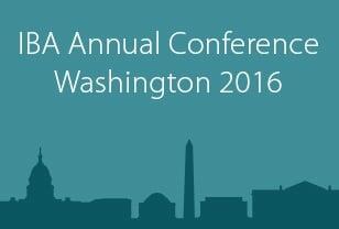 IBA Annual Conference Washington 2016 blog image