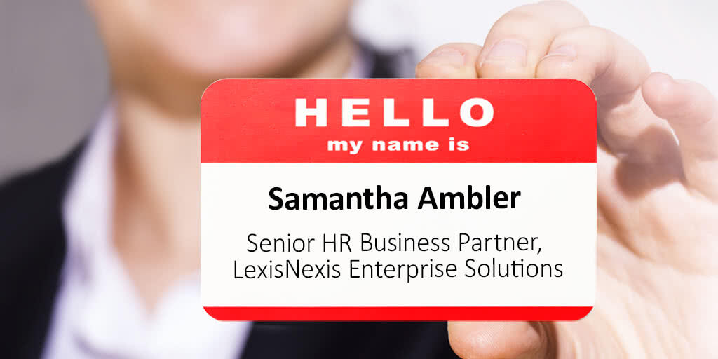 Samantha Ambler Drives the HR Agenda at LexisNexis Enterprise Solutions blog image
